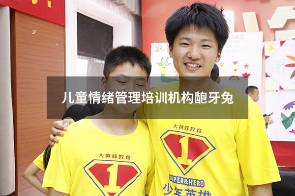 儿童情绪管理培训机构 龅牙兔